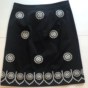 Boden embroidered skirt